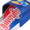 Kansas Jayhawks NCAA Womens Glitter Gel Slide