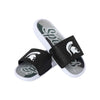 Michigan State Spartans NCAA Womens Glitter Gel Slide