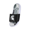 Michigan State Spartans NCAA Womens Glitter Gel Slide