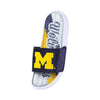 Michigan Wolverines NCAA Womens Glitter Gel Slide