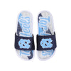 North Carolina Tar Heels NCAA Womens Glitter Gel Slide