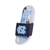 North Carolina Tar Heels NCAA Womens Glitter Gel Slide