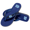 North Carolina Tar Heels NCAA Womens Sequin Flip Flops