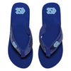 North Carolina Tar Heels NCAA Womens Sequin Flip Flops