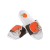 Cleveland Browns NFL Womens Big Logo Shimmer Slide