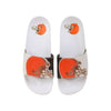 Cleveland Browns NFL Womens Big Logo Shimmer Slide