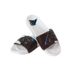 Carolina Panthers NFL Womens Big Logo Shimmer Slide