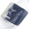 Dallas Cowboys NFL Womens Big Logo Shimmer Slide