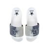 Dallas Cowboys NFL Womens Big Logo Shimmer Slide