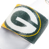 Green Bay Packers NFL Womens Big Logo Shimmer Slide