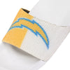 Los Angeles Chargers NFL Womens Big Logo Shimmer Slide