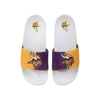 Minnesota Vikings NFL Womens Big Logo Shimmer Slide