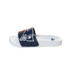 New England Patriots NFL Womens Big Logo Shimmer Slide