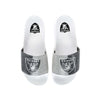 Las Vegas Raiders NFL Womens Big Logo Shimmer Slide