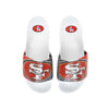 San Francisco 49ers NFL Womens Big Logo Shimmer Slide