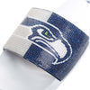 Seattle Seahawks NFL Womens Big Logo Shimmer Slide