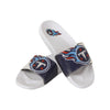 Tennessee Titans NFL Womens Big Logo Shimmer Slide