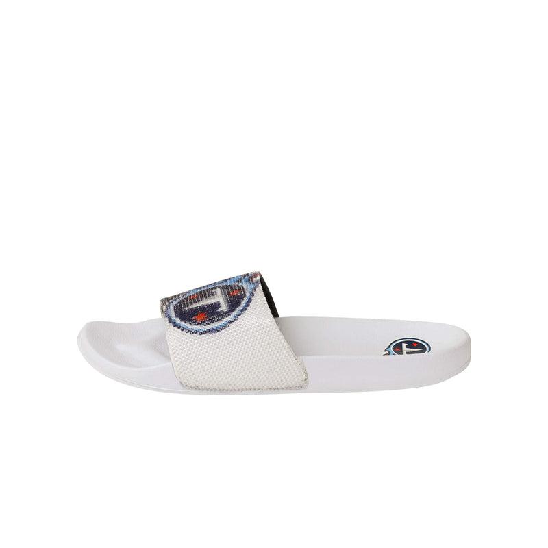 Tennessee Titans FOCO Logo Slide Sandals