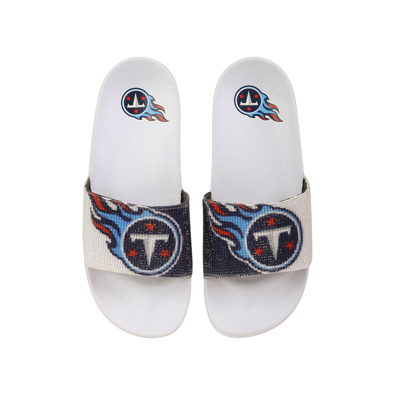 Tennessee Titans FOCO Logo Slide Sandals