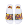 Washington Commanders NFL Womens Big Logo Shimmer Slide