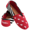 NFL Womens Officially Licensed Stripe Canvas Shoes - Pick Your Team!