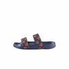 Chicago Bears NFL Womens Double Strap Shimmer Sandal