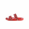 San Francisco 49ers NFL Womens Double Strap Shimmer Sandal