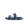 Seattle Seahawks NFL Womens Double Strap Shimmer Sandal