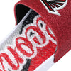 Atlanta Falcons NFL Womens Glitter Gel Slide