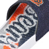 Chicago Bears NFL Womens Glitter Gel Slide