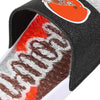 Cleveland Browns NFL Womens Glitter Gel Slide