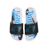 Carolina Panthers NFL Womens Glitter Gel Slide