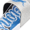 Detroit Lions NFL Womens Glitter Gel Slide