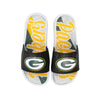 Green Bay Packers NFL Womens Glitter Gel Slide