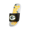 Green Bay Packers NFL Womens Glitter Gel Slide