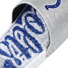 Indianapolis Colts NFL Womens Glitter Gel Slide