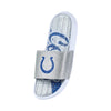 Indianapolis Colts NFL Womens Glitter Gel Slide