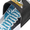 Jacksonville Jaguars NFL Womens Glitter Gel Slide