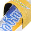 Los Angeles Chargers NFL Womens Glitter Gel Slide