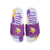 Minnesota Vikings NFL Womens Glitter Gel Slide