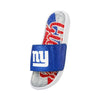 New York Giants NFL Womens Glitter Gel Slide