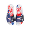 New England Patriots NFL Womens Glitter Gel Slide