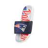 New England Patriots NFL Womens Glitter Gel Slide