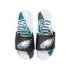 Philadelphia Eagles NFL Womens Glitter Gel Slide