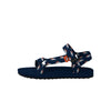 Denver Broncos NFL Womens Repeat Logo Strap Sandal