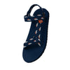 Denver Broncos NFL Womens Repeat Logo Strap Sandal