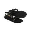 New Orleans Saints NFL Womens Repeat Logo Strap Sandal