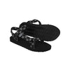 Las Vegas Raiders NFL Womens Repeat Logo Strap Sandal