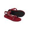 San Francisco 49ers NFL Womens Repeat Logo Strap Sandal