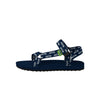 Seattle Seahawks NFL Womens Repeat Logo Strap Sandal